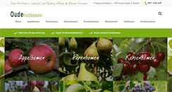 Desktop Screenshot of oude-fruitbomen.nl