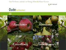 Tablet Screenshot of oude-fruitbomen.nl